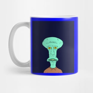 Squidward Mugshot Mug